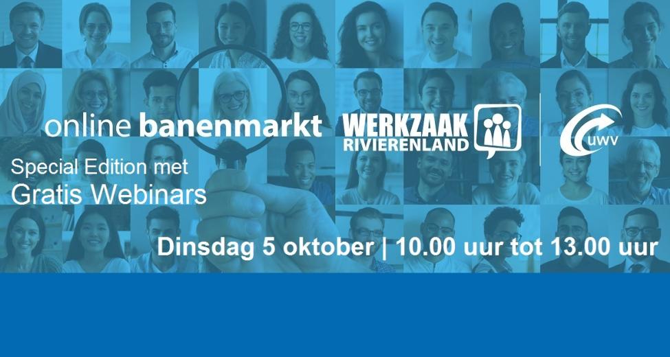Online banenmarkt 5 oktober